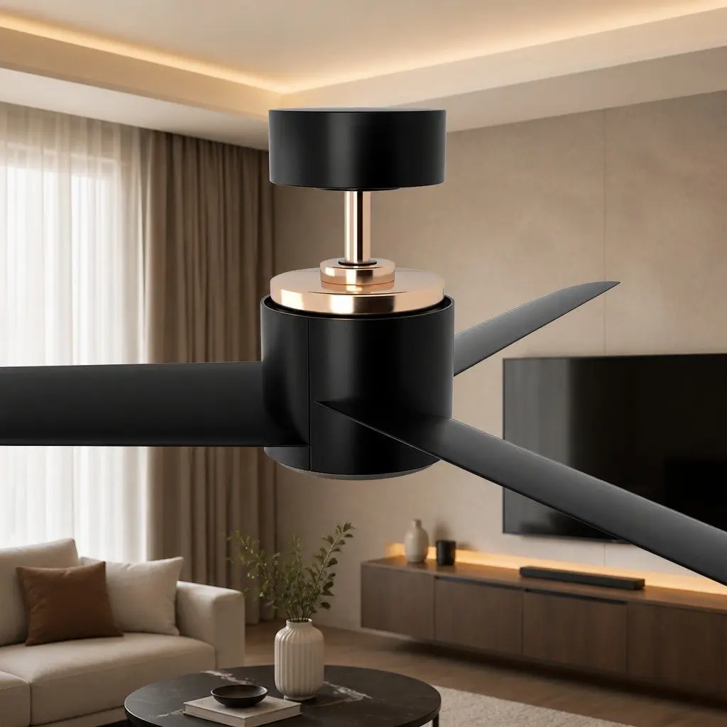 52 Inch Ceiling Fan Indoor Outdoor DC Motor LED Light Remote Control