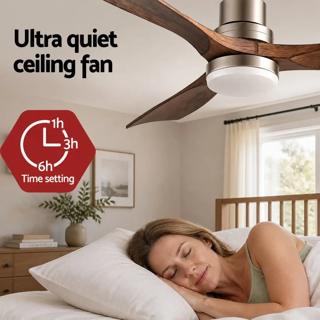 52-Inch Ceiling Fan with Light and Remote Control