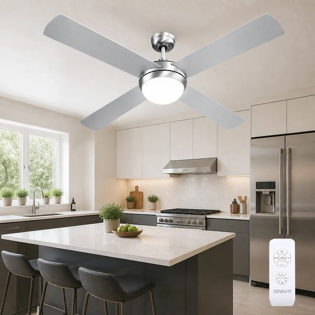 52 Inch Ceiling Fan with LED Light