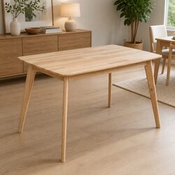 Solid Wood Dining Table: Dimensions and Specifications