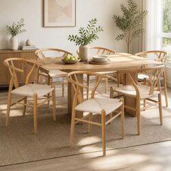 Dining Chairs Set of 6: Dimensions 41cm x 45cm x 77cm