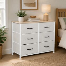 Multi-Purpose Storage Tower Cabinet with 6 Drawers