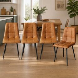 Dining Chairs Set of 4: Dimensions and Specifications Included