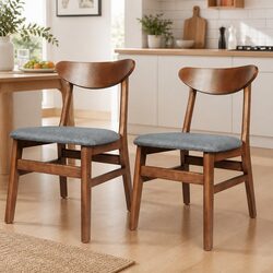 Specifications of Dining Chairs - 2 Pack Brown Wooden