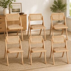 Foldable Rattan Chairs: Dimensions and Specifications