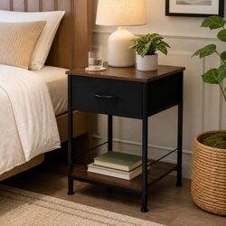 Dimensions of a Durable Bedside Table with Storage Drawer