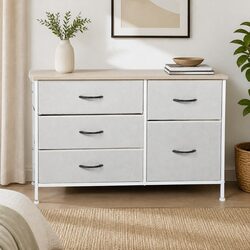 Beige Storage Cabinet Tower with Exact Dimensions and Features