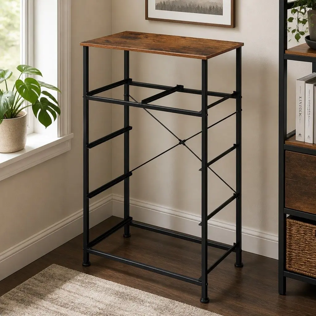 Storage Cabinet Tower Chest Bedroom Dresser Tallboy Organiser Unit 56cm W x 30cm D x 93cm H