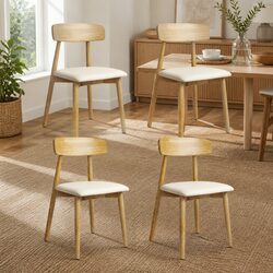 Dining Chairs Set of 4: Dimensions and Materials