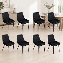 Dining Chairs Set of 8: Dimensions, Materials and More