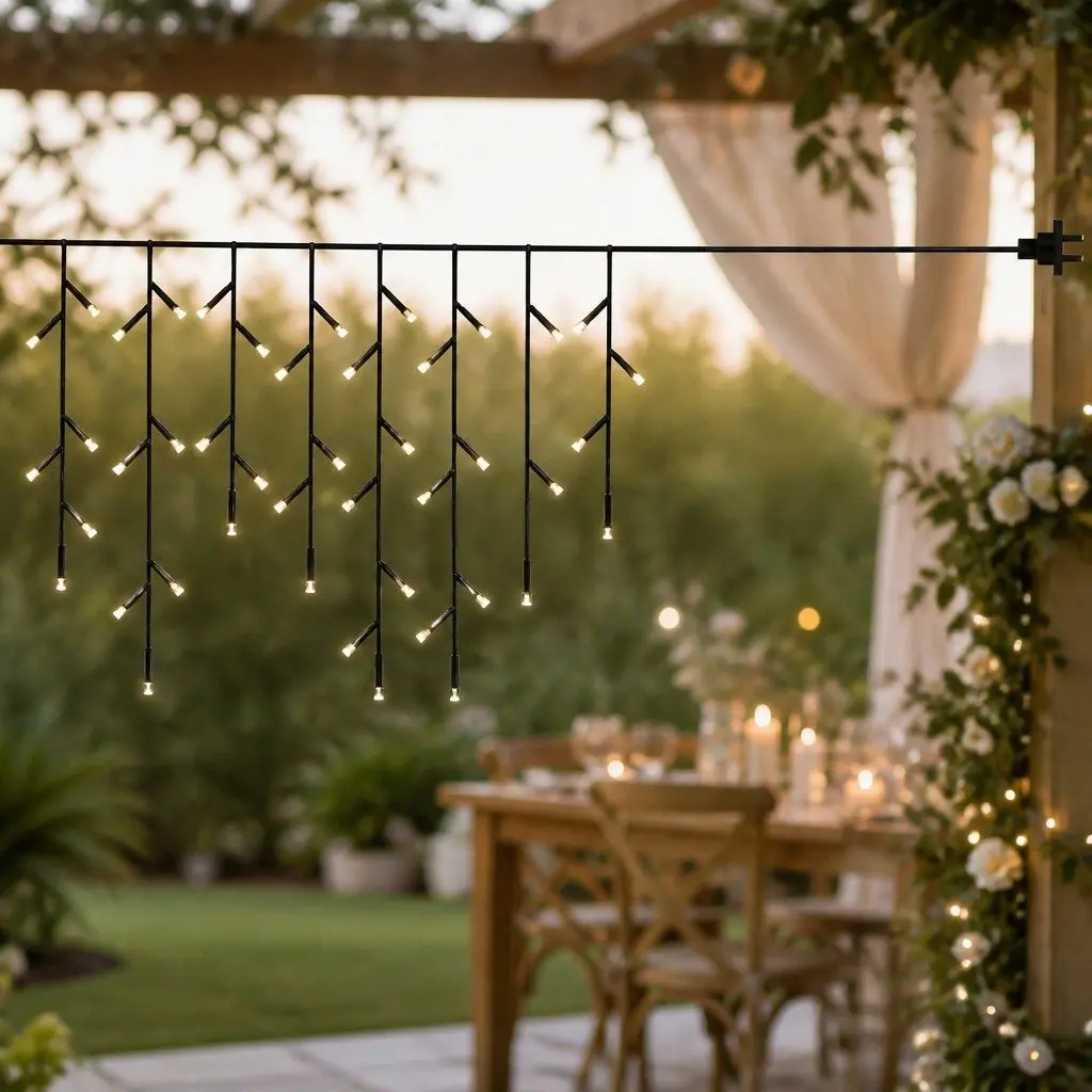 300 LED Cool White String Lights