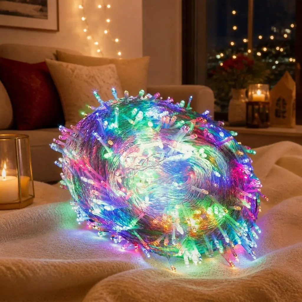 300 Multi Colour LED String Lights
