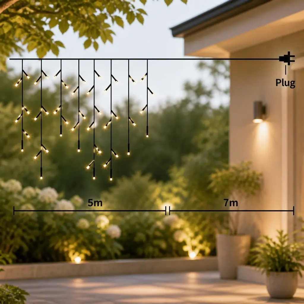 300 Multi Colour LED String Lights