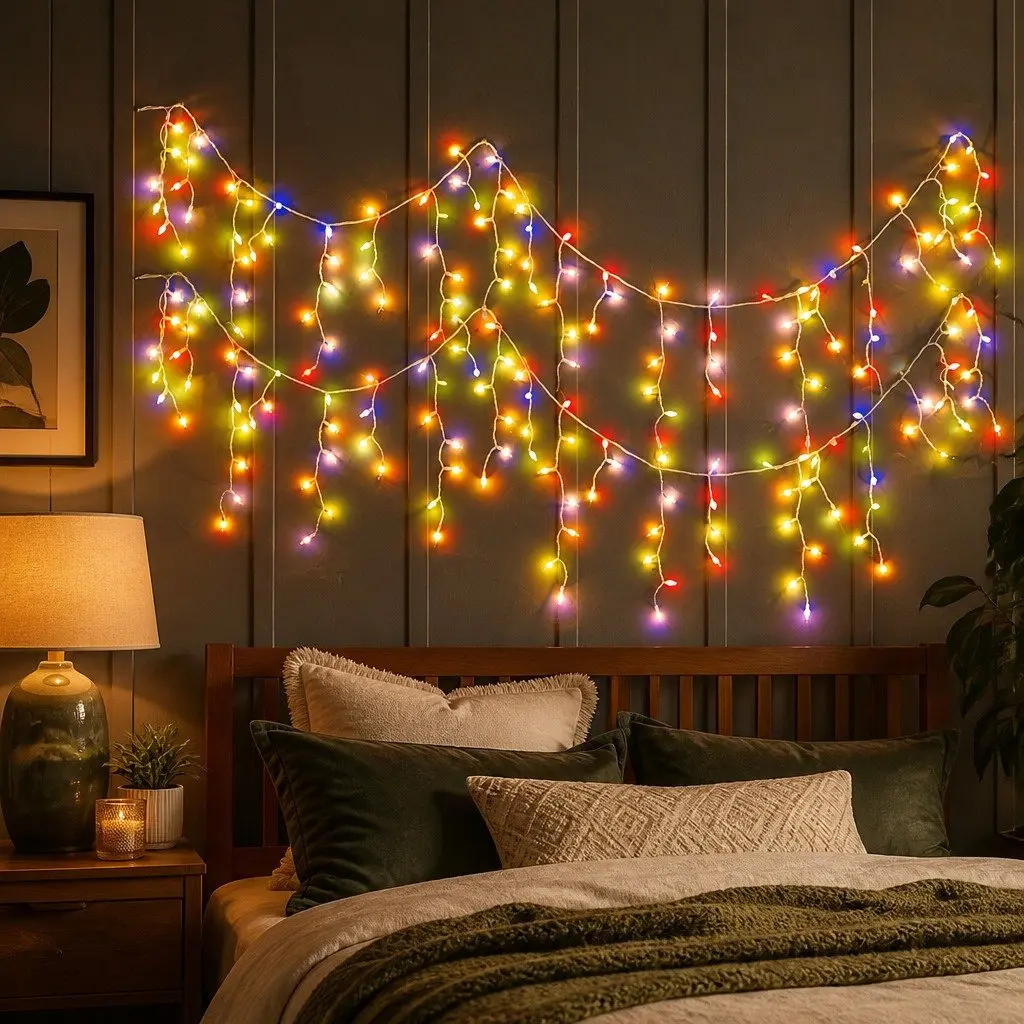 300 Multi Colour LED String Lights