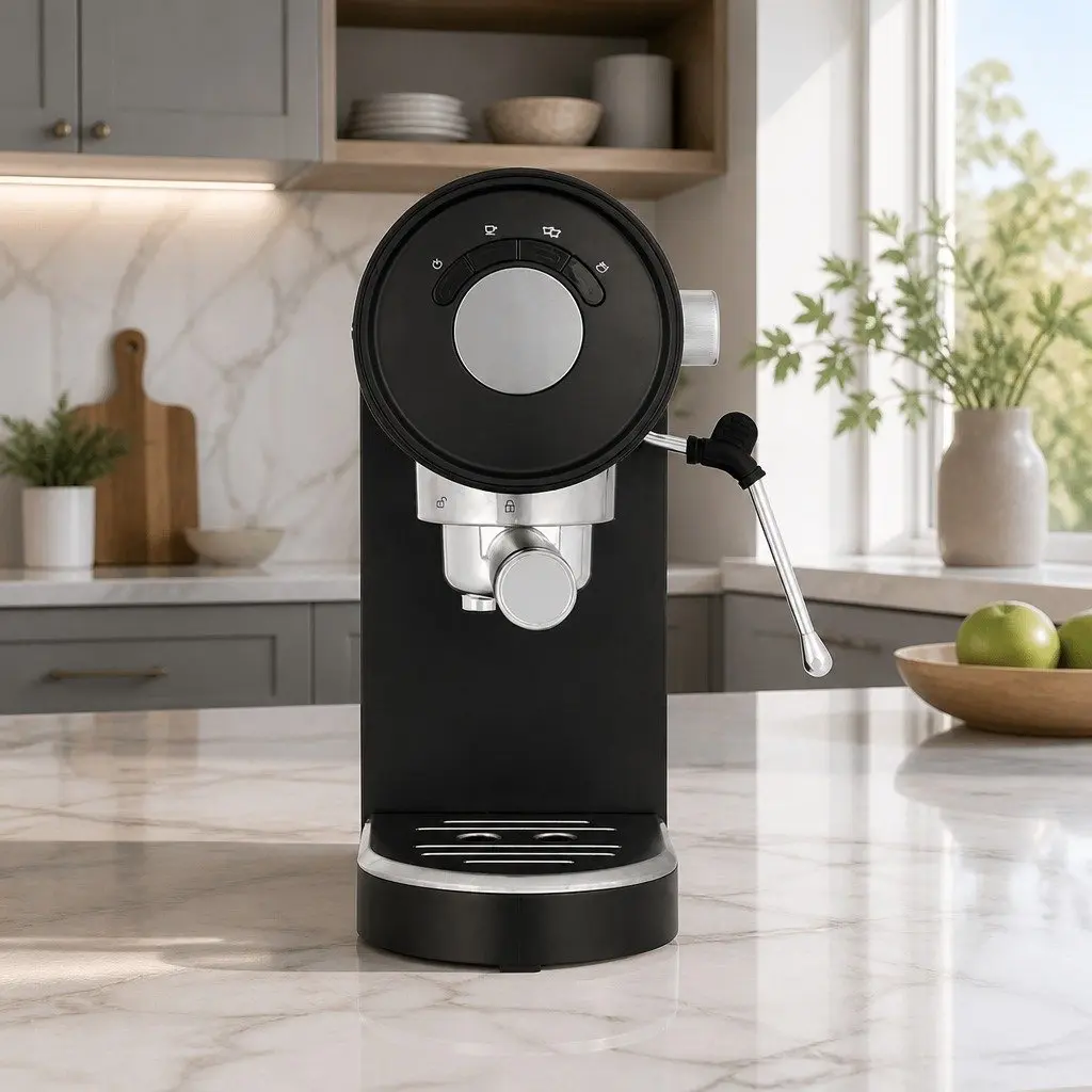 Espresso Coffee Machine Maker for Home Use 20 Bar Black