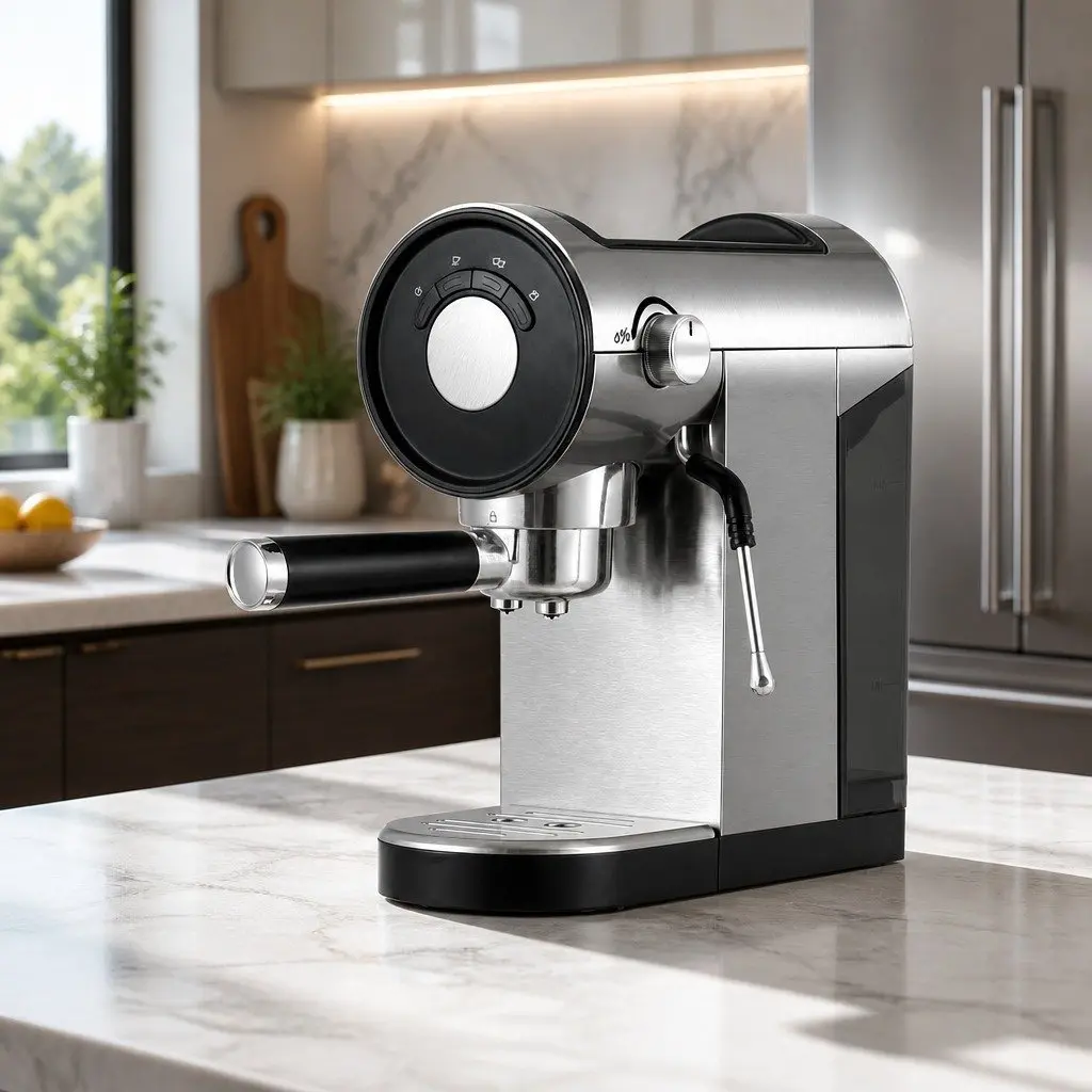 20 Bar Espresso Machine with Removable Tank