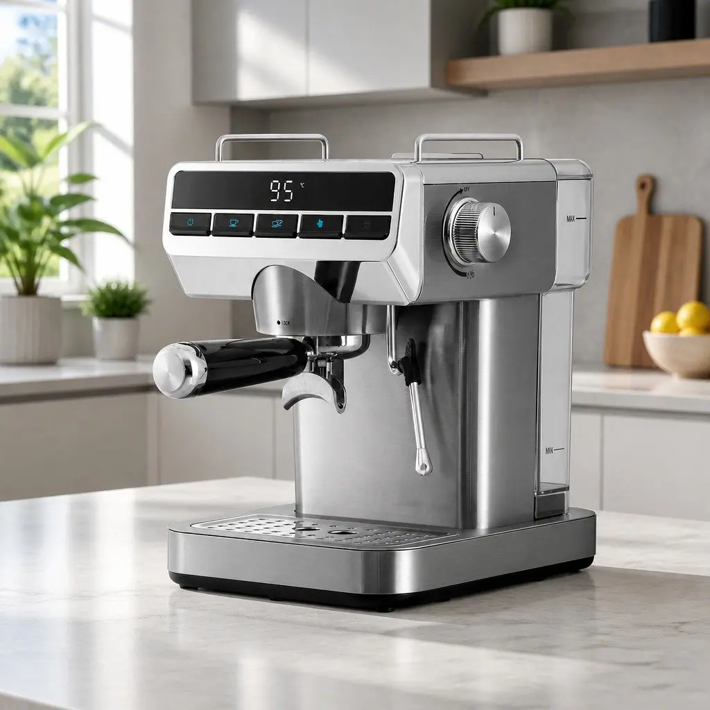 20 Bar Espresso Coffee Machine with Removable Tank