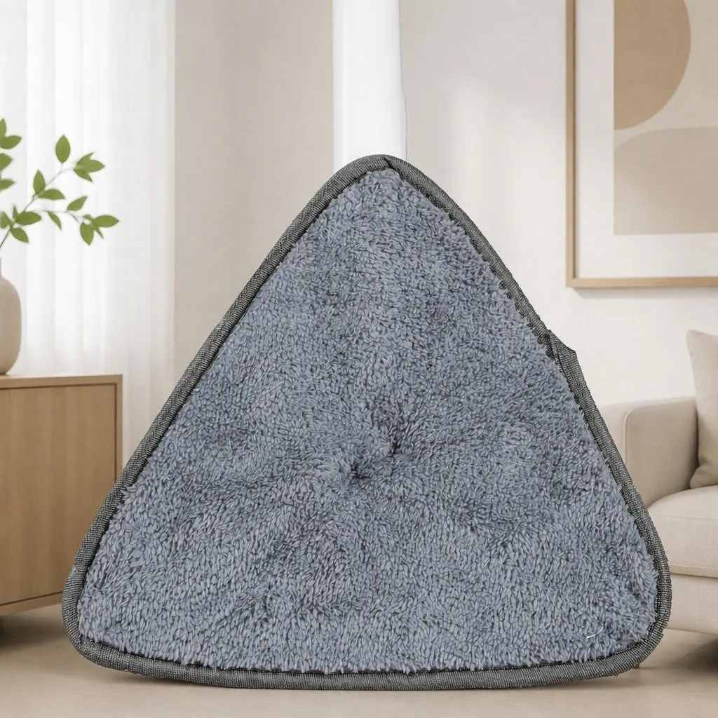 Cleaning Mop for Home Use with 360° Rotatable Head and 5 Microfibre Cloth Pads