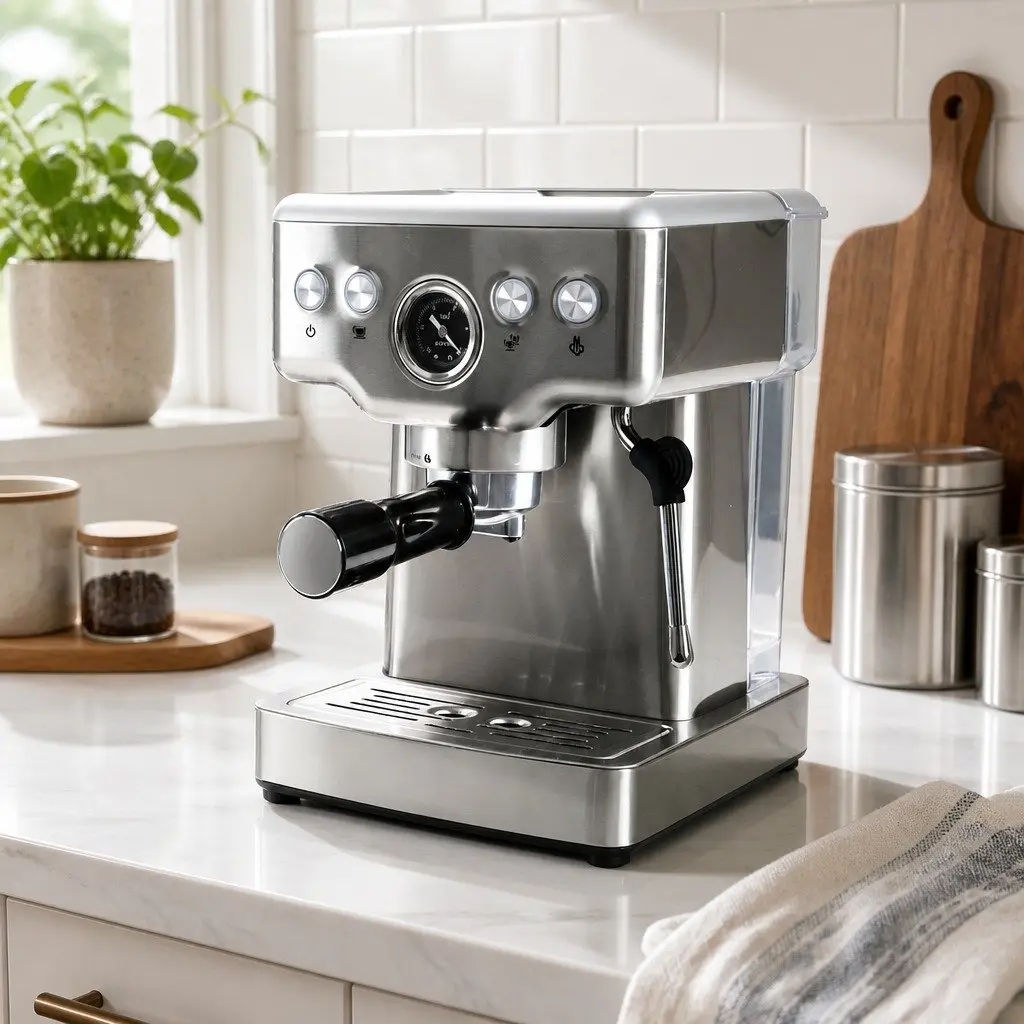 20 Bar Espresso Coffee Machine Milk Frother Steam Wand Home Barista Cappuccino