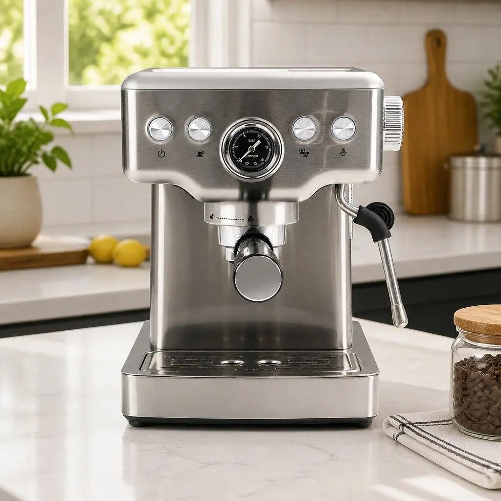 20 Bar Espresso Coffee Machine Milk Frother Steam Wand Home Barista Cappuccino