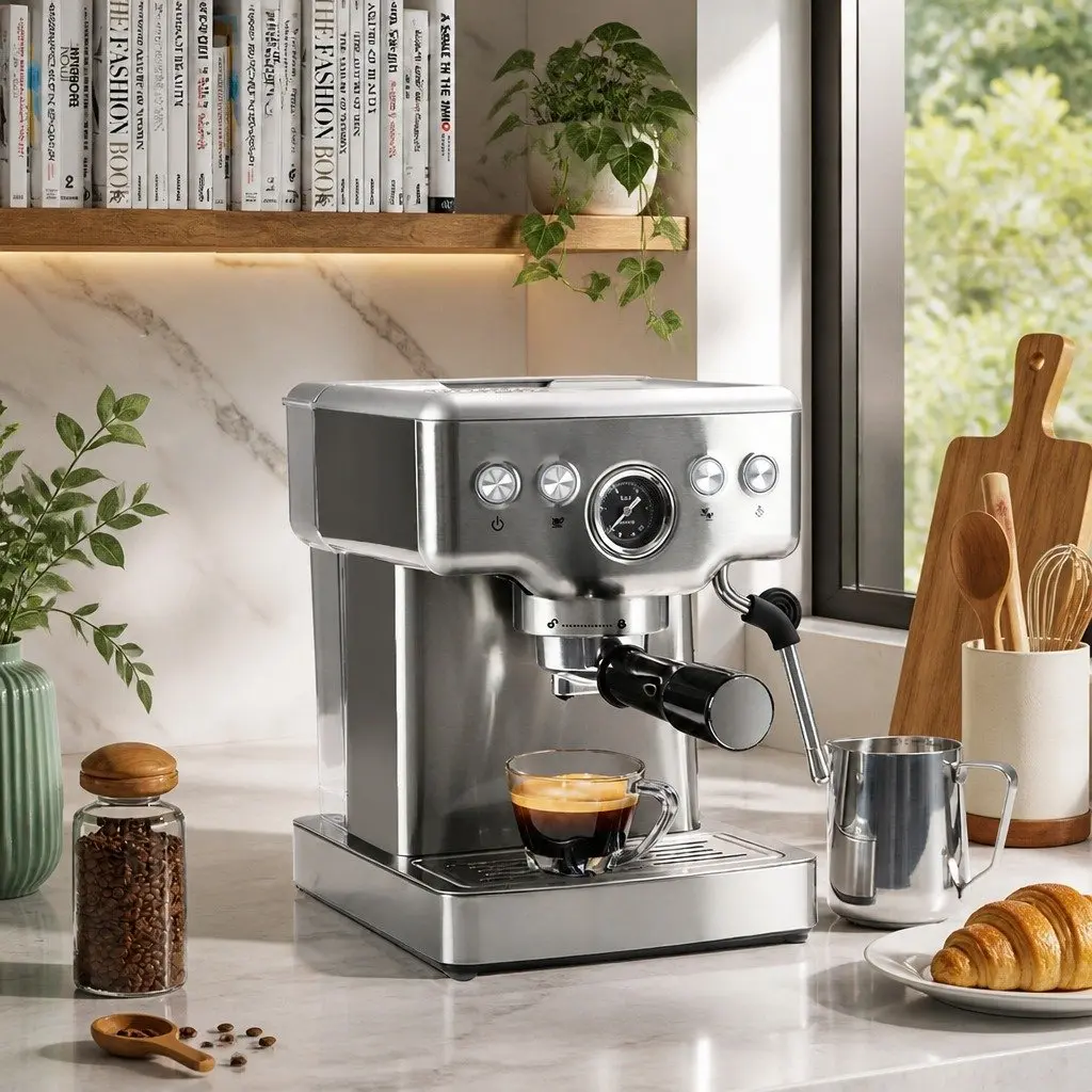20 Bar Espresso Coffee Machine Milk Frother Steam Wand Home Barista Cappuccino