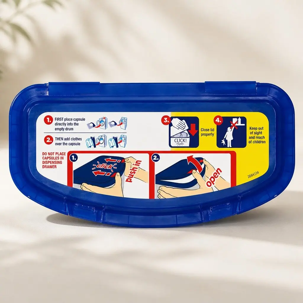 Advanced Clean Laundry Detergent Capsules