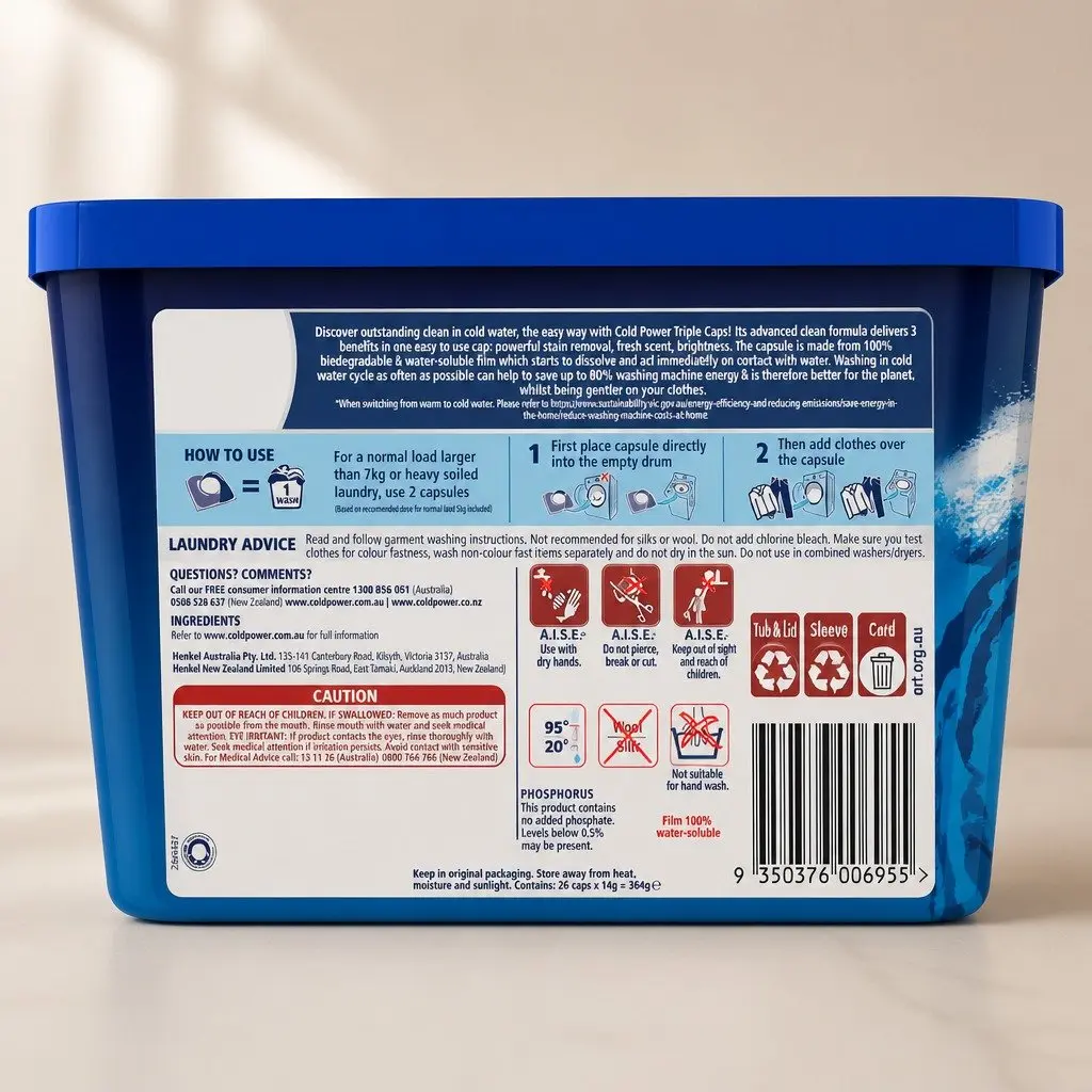 Advanced Clean Triple Action Laundry Pods