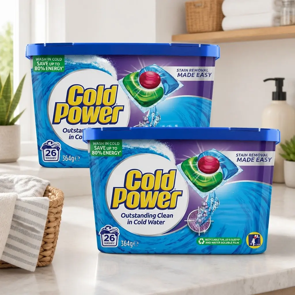 Odour Fighter Laundry Detergent Capsules 52 Pack Stain Removal