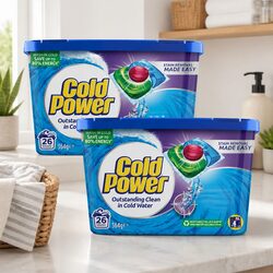 Odour Fighter Laundry Detergent Capsules - 52 Pre-Measured Pods