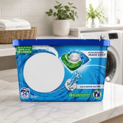 Advanced Clean Laundry Detergent Capsules - 26 Count