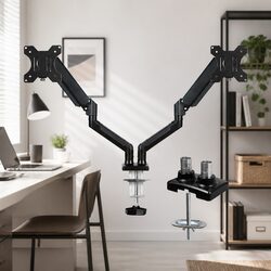 Dual Monitor Arm Stand Specifications for 13"-32" Displays