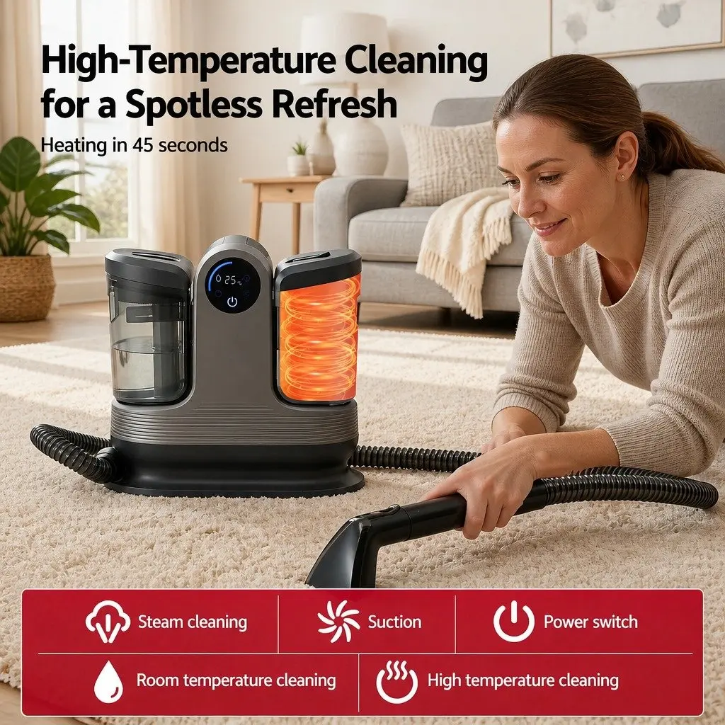 Carpet Washer Handheld Vacuum Cleaner for Home 1700W