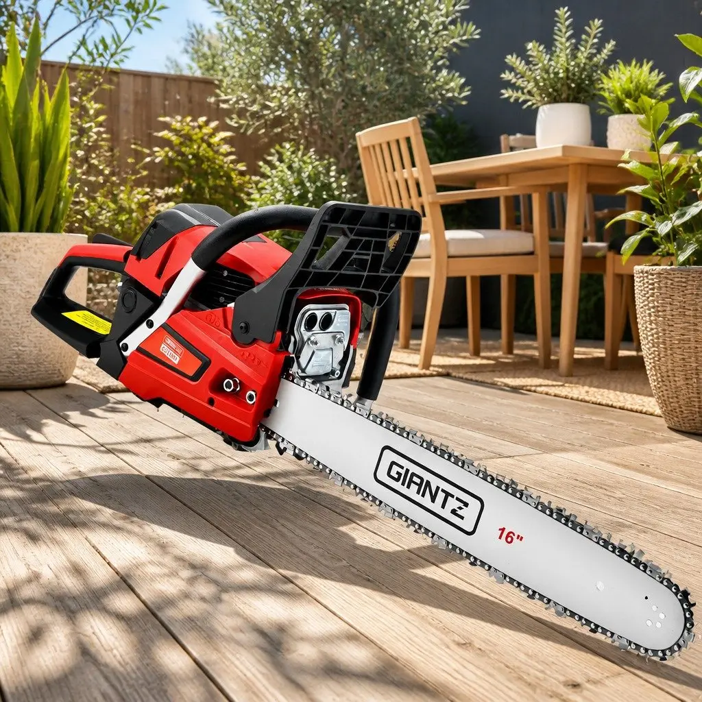 Chainsaw outdoor 45CC 16" Bar 1.7kW 2-Stroke E-Start