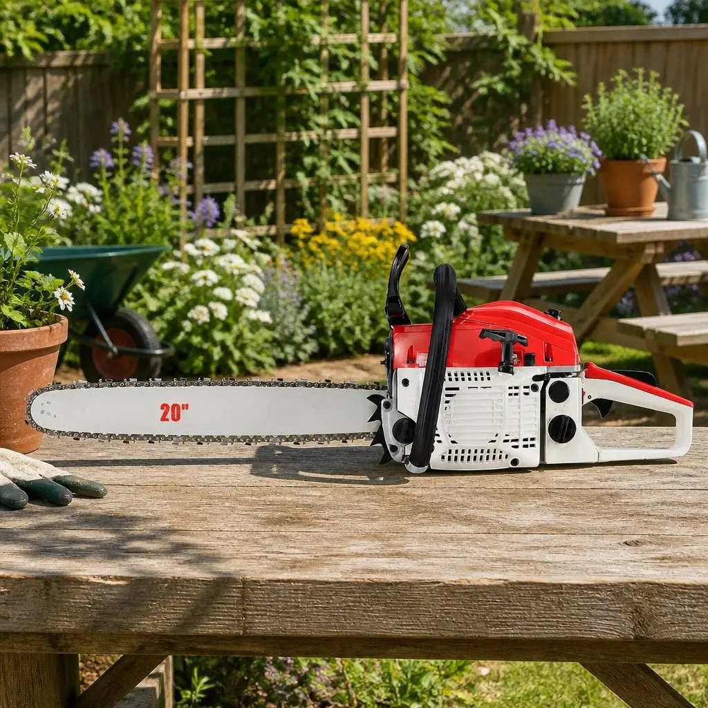 58cc Petrol Chainsaw for Commercial Use 20" Bar