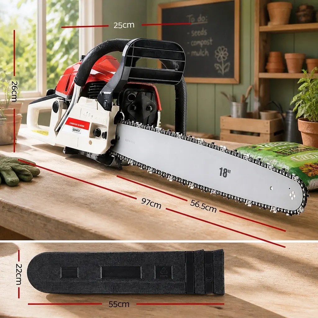 45CC Petrol Chainsaw 18" Bar