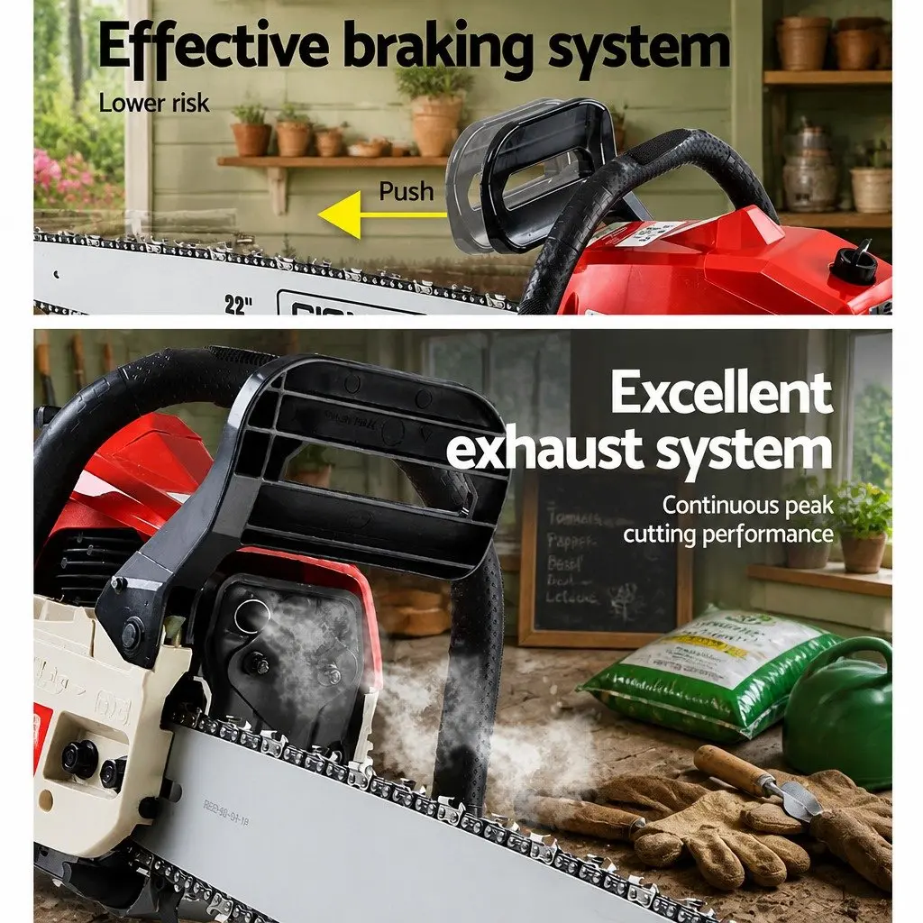 45CC Petrol Chainsaw 18" Bar
