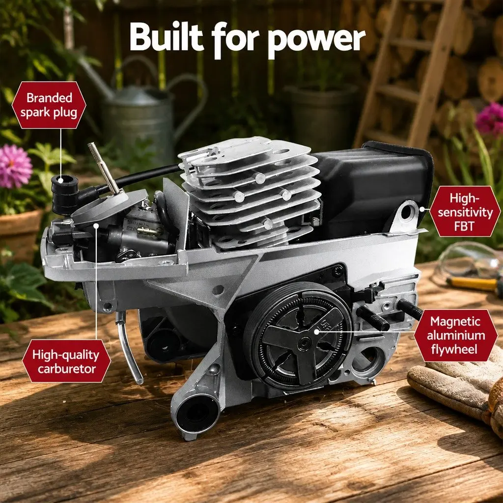 Petrol Chainsaw for Garden 42CC 16 Inch Bar Lightweight Power Tool