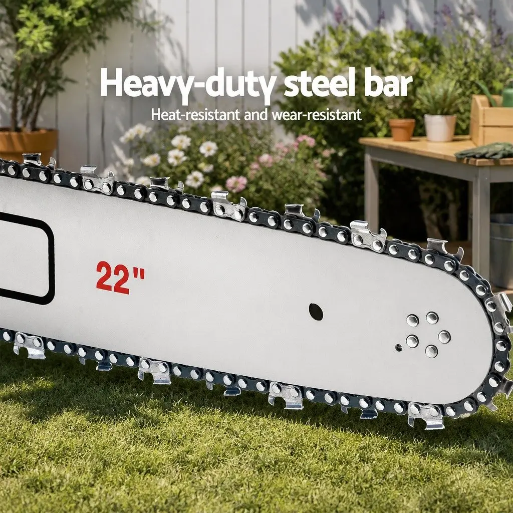 Petrol Chainsaw 62CC 22 Inch Bar for Commercial Use