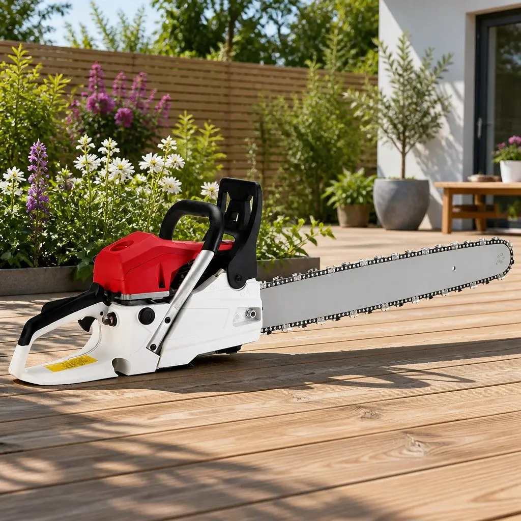 Petrol Chainsaw for Tree Pruning 62cc 24 Inch Bar