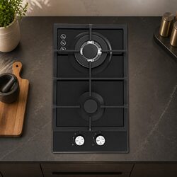 Specifications for 30cm Built-in Gas Cooktop with 2 Burners