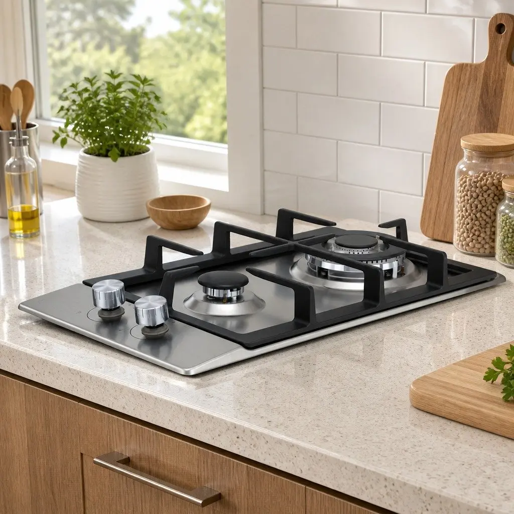 30cm Gas Cooktop with 2 Burners
