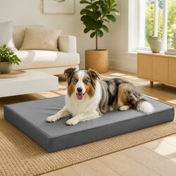 XL Dog Bed Specifications: Orthopedic Foam & Water Resistance 111x81cm