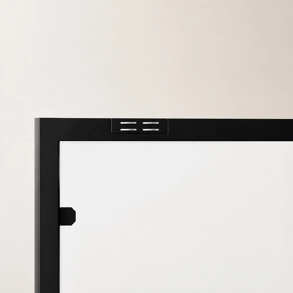 4-Tier Tempered Glass Display Cabinet