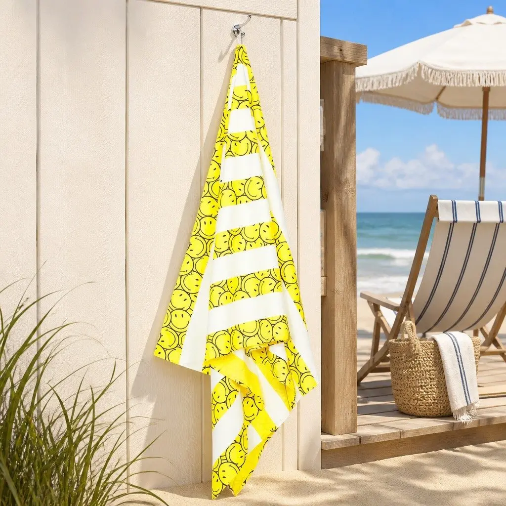 Kids Beach Towel Quick Dry Compact Lightweight Child Size Swimming Pool