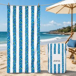 Kids Beach Towel - Dimensions 130 x 70 cm, 250g Weight