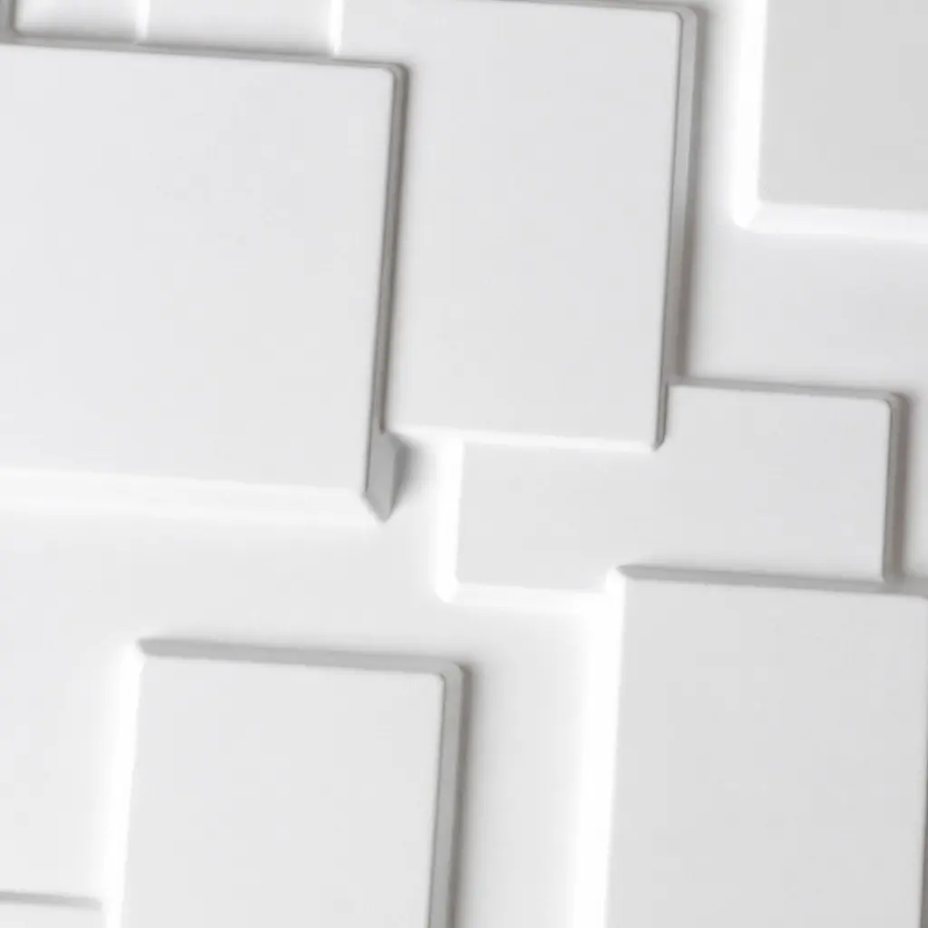 3D Wall Panels 12 Piece Set 50x50cm DIY Home Interior Decoration Embossed
