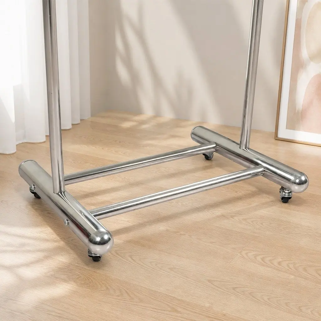 Full Length Arch Mirror for Home 165cm Adjustable Angle Movable with Rolling Wheels