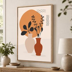 80x120cm Modern Abstract Canvas Wall Art - Specs Included