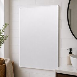 60x45cm Frameless Wall Mirror - Specifications Inside