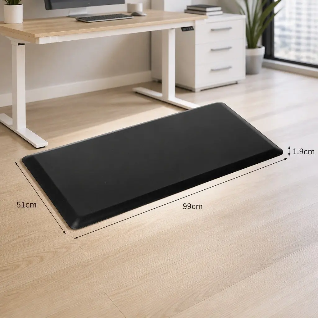 Anti Fatigue Standing Mat Kitchen Office 51x99cm Non-Slip Waterproof Comfort Foam